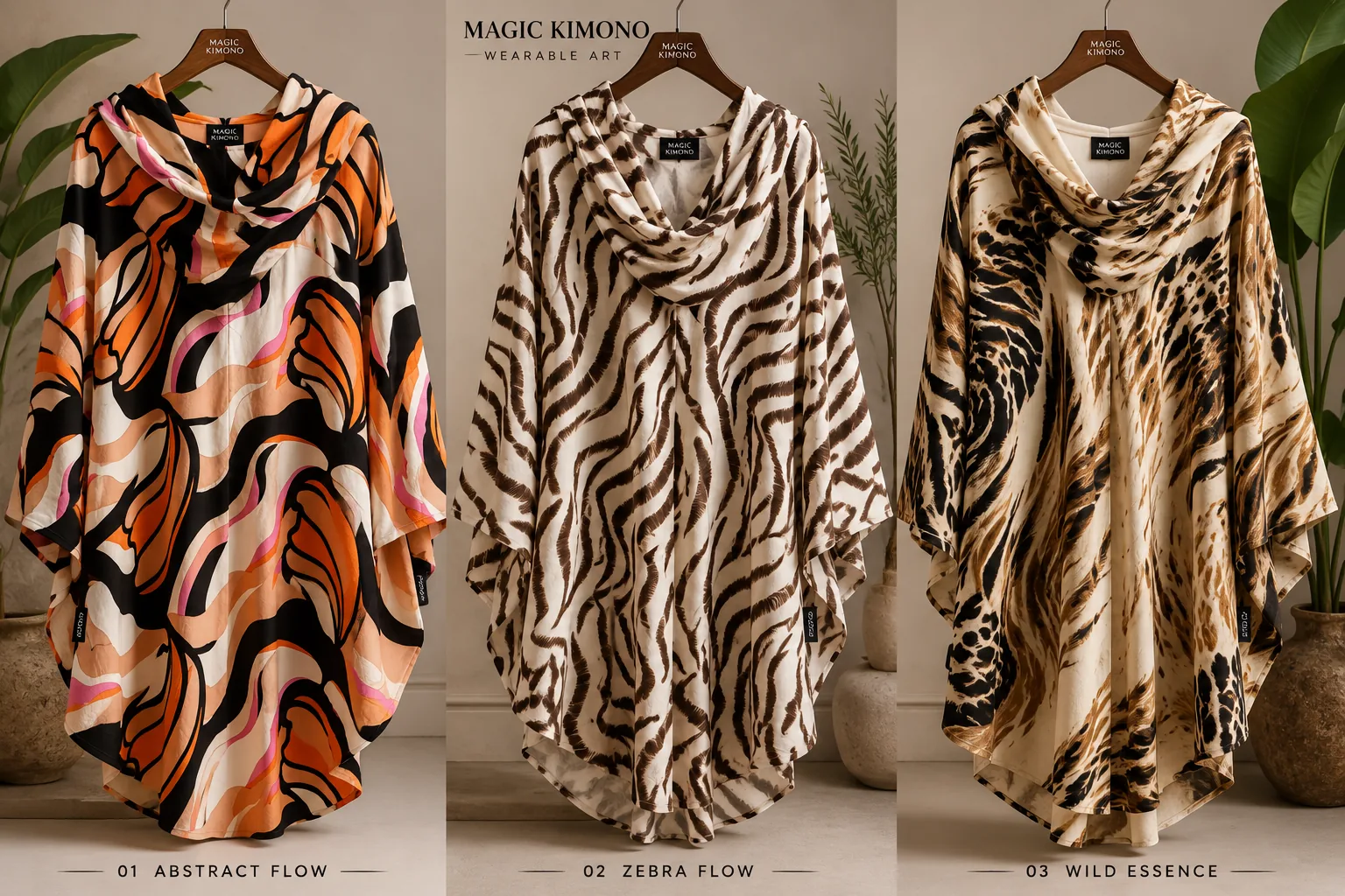 One of a kind kimonos
